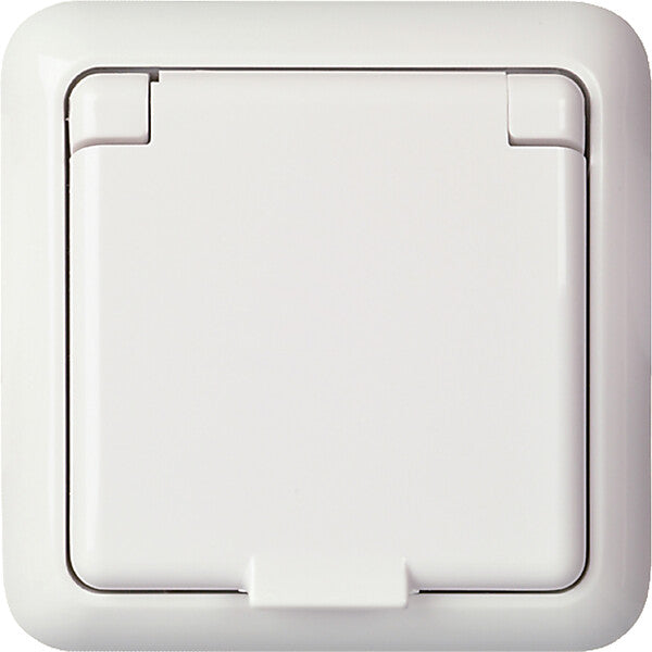 ELSO UP-Steckdose IP44 reinweiß 225044